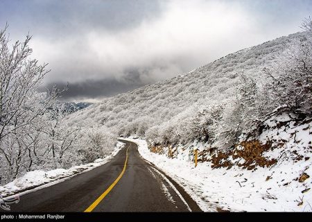بارش و برف درغرب کشور