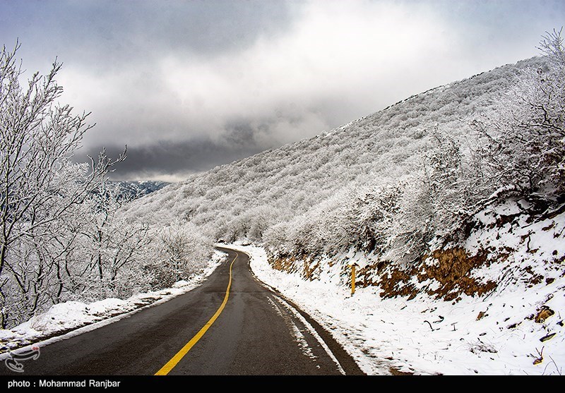 بارش و برف درغرب کشور