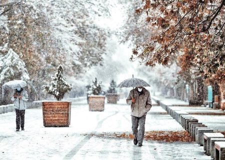 بارش باران و برف در ۱۸ استان کشور