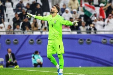 علیرضابیرانوندبه عنوان «بهترین گلر قاره کهن» انتخاب شد
