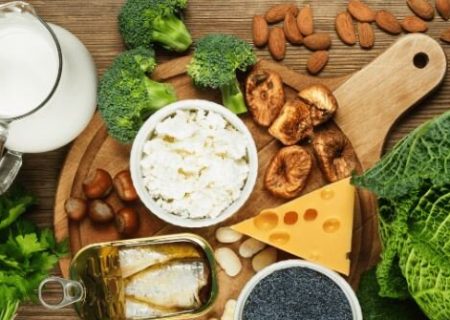 خوراکی های منبع کلسیم موردنیازبدن