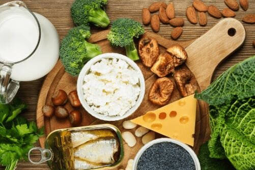 خوراکی های منبع کلسیم موردنیازبدن