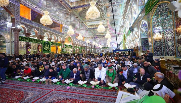 برپایی محفل قرآنی در جشنواره بینالمللی «بهار شهادت» کربلا