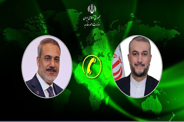 گفتوگوی وزیران خارجه ایران وترکیه درباره اوضاع منطقه و فلسطین