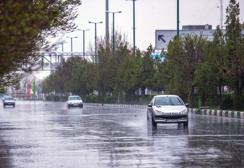بارش باران در اغلب مناطق کشور