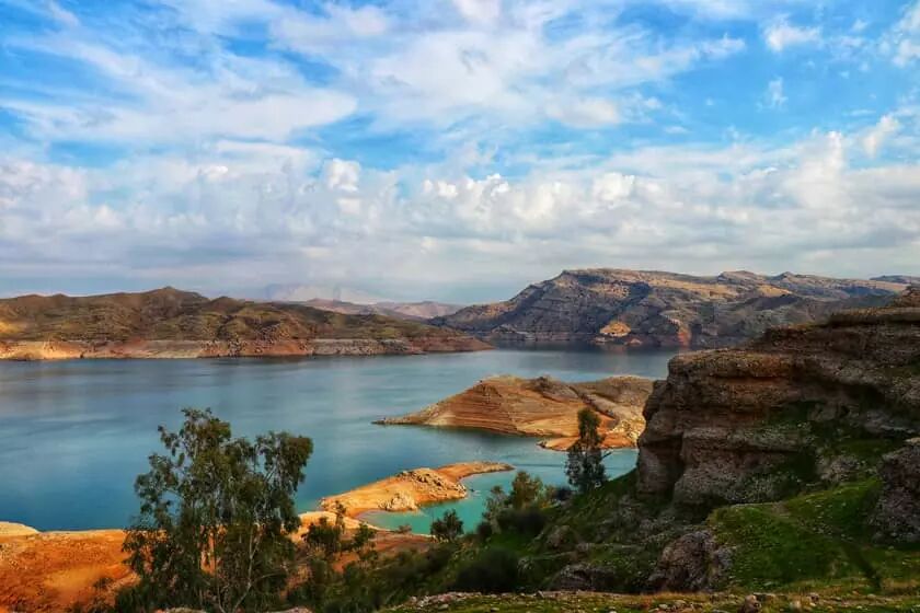 دریاچه شهیون دزفول، کشف قطعهای از بهشت در طبیعت سبز