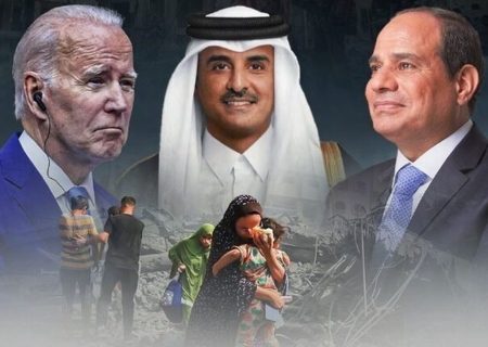 بررسی آخرین تحولات غزه در گفت وگوی بایدن با امیر قطر و رئیس جمهور مصر