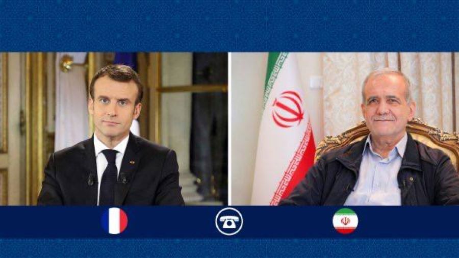 پزشکیان و مکرون راهکارهای آتشبس بین حزبالله لبنان و رژیم صهیونیستی را بررسی کردند