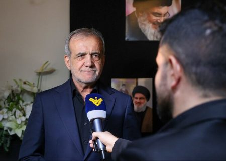 پزشکیان: با قدرت در مقابل ظلم و جنایت می‌ایستیم