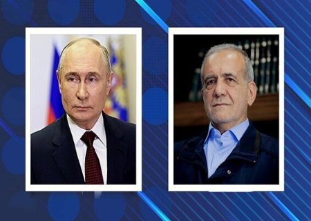 پزشکیان و پوتین بر همکاری مشترک برای کمک به دولت سوریه در مقابله با گروهک‌های تروریستی تاکید کردند