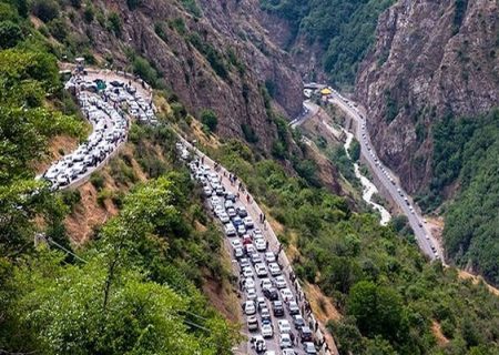 ترافیک صبحگاهی در محور کندوان؛ مسیر شمال – جنوب یک‌طرفه می شود