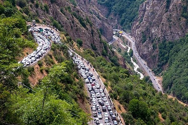 ترافیک صبحگاهی در محور کندوان؛ مسیر شمال – جنوب یک‌طرفه می شود