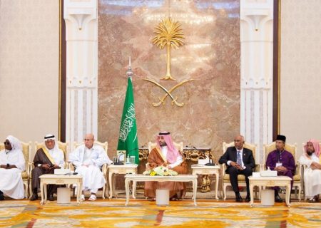 بن سلمان خواستار تحرک جامعه جهانی برای توقف تجاوز اسرائیل به غزه شد
